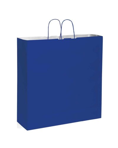 SHOPPER DI CARTA 120 gr Blu