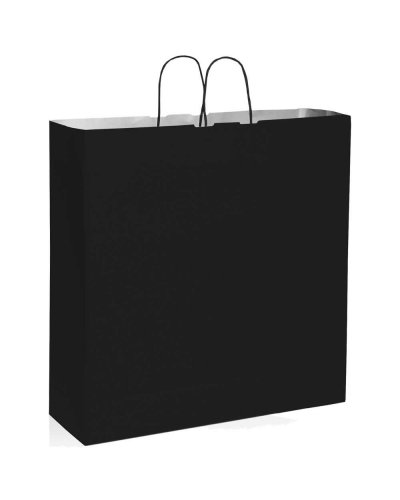 SHOPPER DI CARTA 120 gr Nero