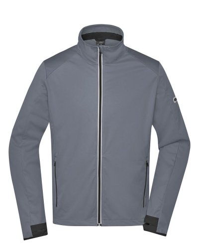 Men's Sports Softshell Jacket Titan / Black