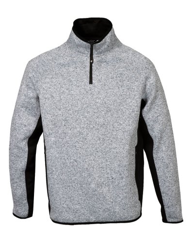 Knitted fleece Maribor Light Grey