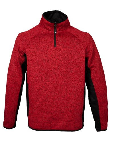 Knitted fleece Maribor Red
