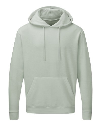 Felpa uomo con cappuccio interno spazzolato Mercury Grey