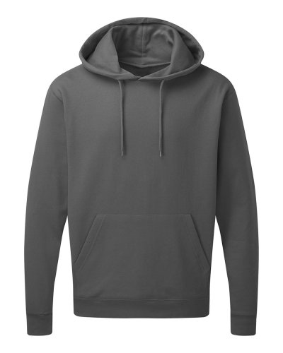 Felpa uomo con cappuccio interno spazzolato Grey