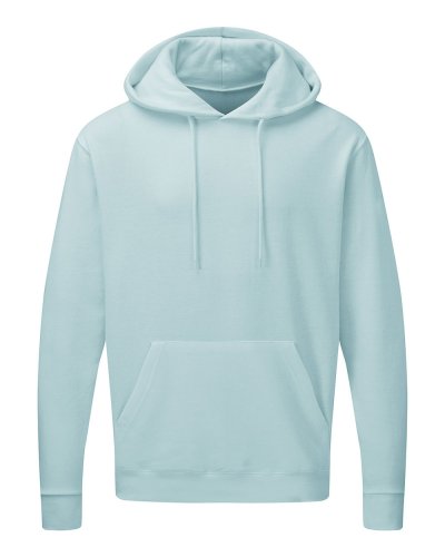 Felpa uomo con cappuccio interno spazzolato Angel Blue