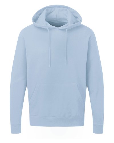 Felpa uomo con cappuccio interno spazzolato Sky