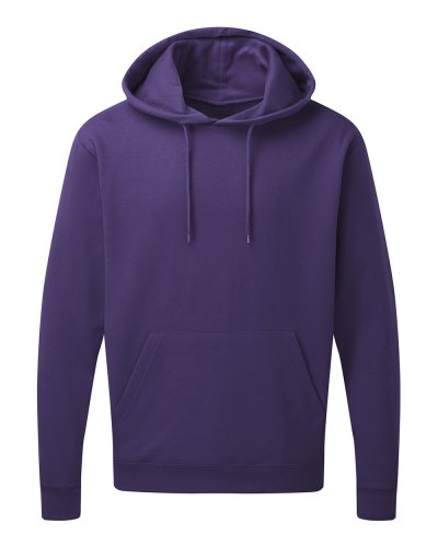 Felpa uomo con cappuccio interno spazzolato Purple