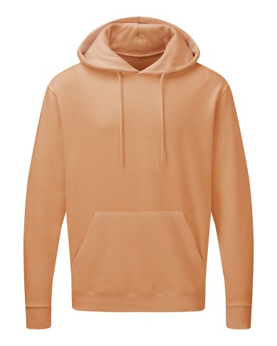 Felpa uomo con cappuccio interno spazzolato Cantaloupe