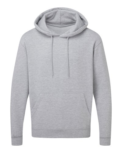Felpa uomo con cappuccio interno spazzolato Light Oxford