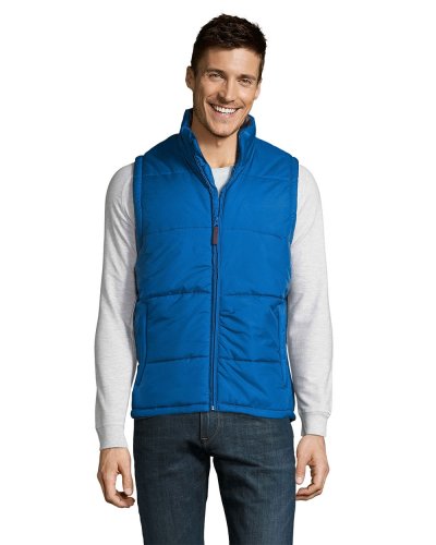Gilet imbottito trapuntato Blu Royal