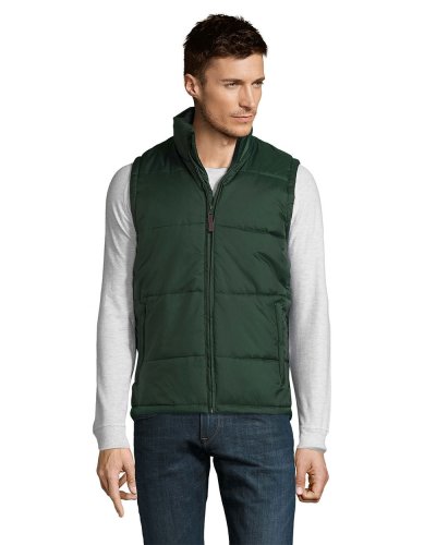 Gilet imbottito trapuntato Verde Bosco