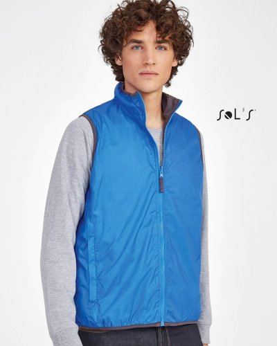 Gilet unisex con interno in pile
