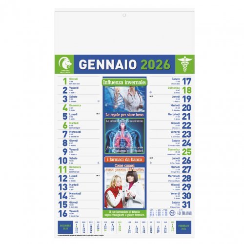Calendario Consigli del Farmacista