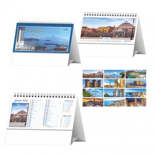 Calendario Da Tavolo Napoli Antica