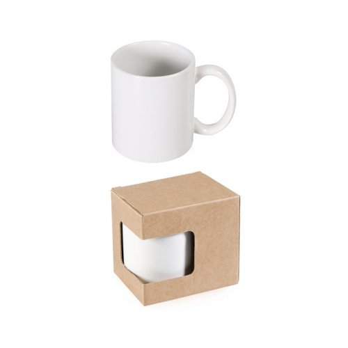 Tazza in ceramica adatta alla sublimazione