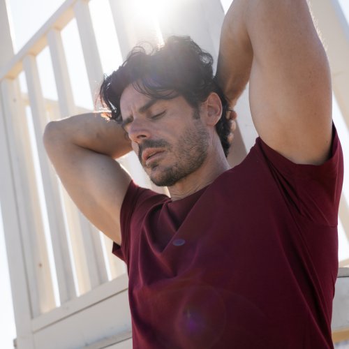 T-shirt uomo cotone pettinato Argentina Man UPF50+