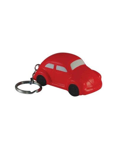 Portachiavi antistress Maggiolino Rosso
