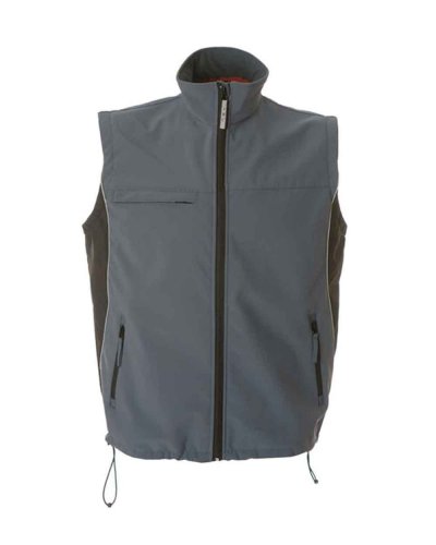 Gilet Edmonton in soft shell Bicolore