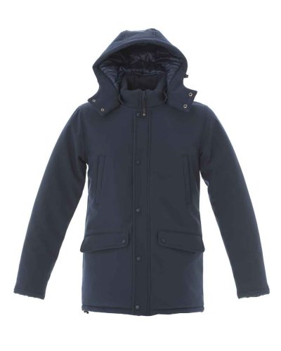 Giubotto uomo New York in soft shell a tre strati Navy