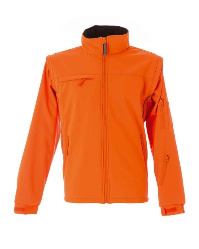 Giubotto New Saint Morritz con maniche staccabili Orange