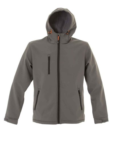 Giubotto Innsbruck Man con cappuccio con coulisse Grey
