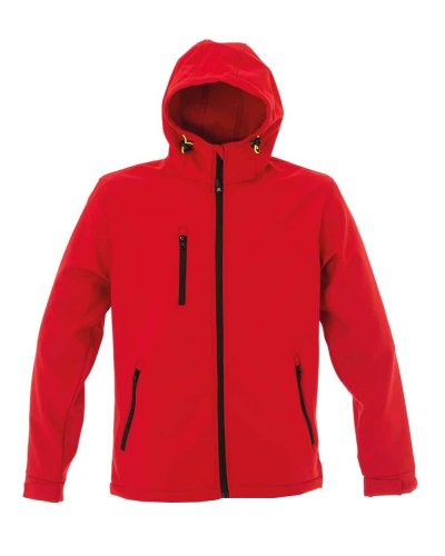Giubotto Innsbruck Man con cappuccio con coulisse Red