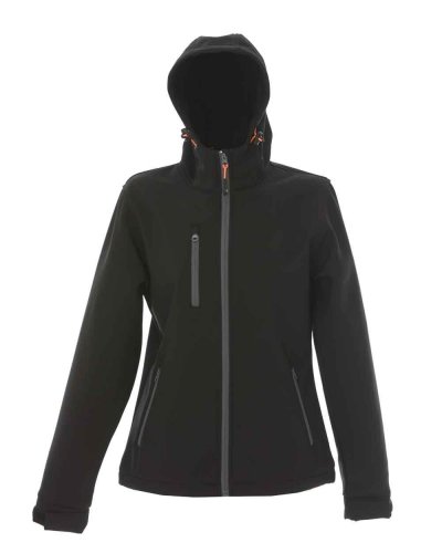Giubotto innsbruck Lady con cerniere antiacqua Black