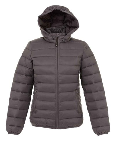 Giubotto Vilnius Lady con cerniere antiacqua Dark grey