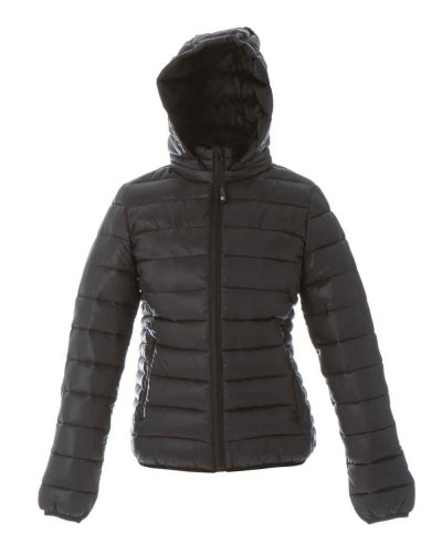 Giubotto Vilnius Lady con cerniere antiacqua Black