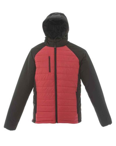 Giubbino uomo in nylon Tibet Red / Black