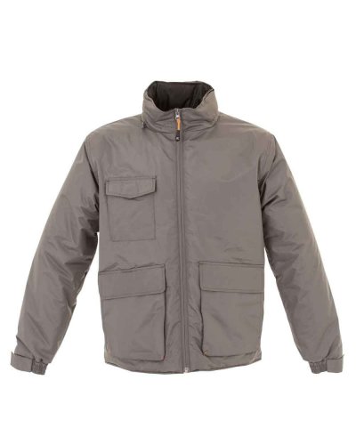 Giubbino in nylon ribstop Hungary Grey