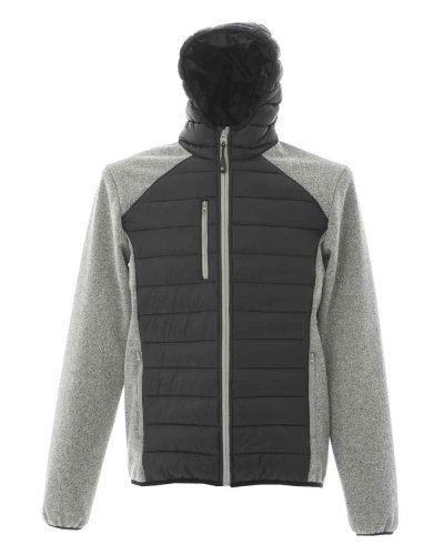 Giubbino in tessuto composito impermeabile Berna Grey/Black