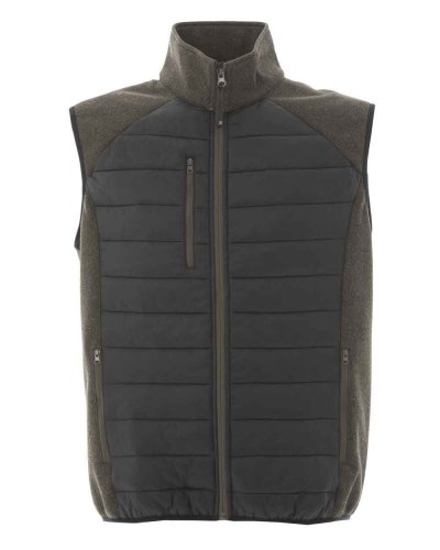 Gilet in tessuto composito Lucerna Army Green / Black