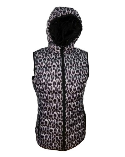 Gilet da donna in nylon morbido e lucido Brest lady
