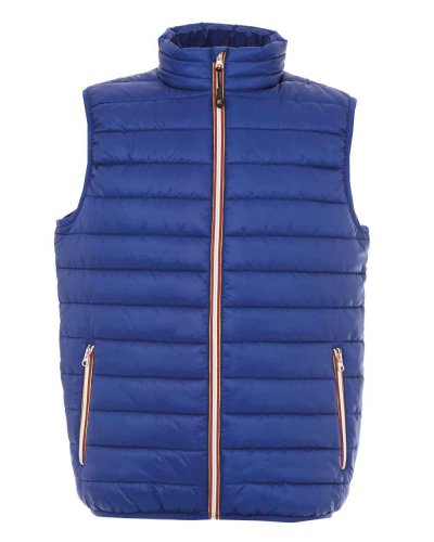 Gilet in nylon morbido e lucido Worms Navy