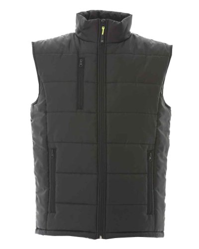 Gilet in nylon lucido Tokyo Black