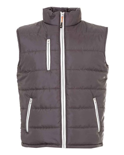 Gilet in nylon lucido impermeabile Vietnam Dark grey