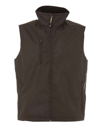 Gilet in nylon con fodera in pile antipilling Norwich Black