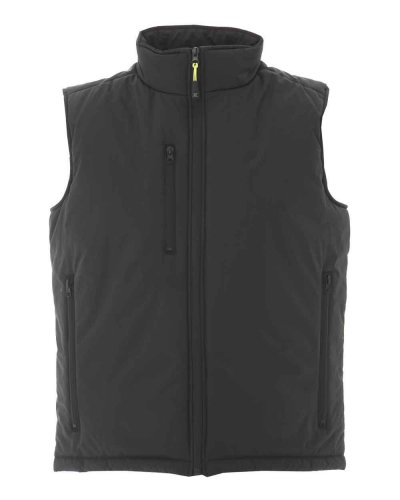 Gilet in polyester pongee Amburgo Black