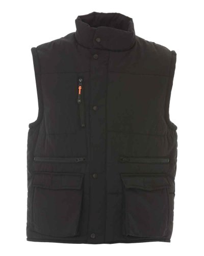Gilet in poliestere e cotone Spain Black