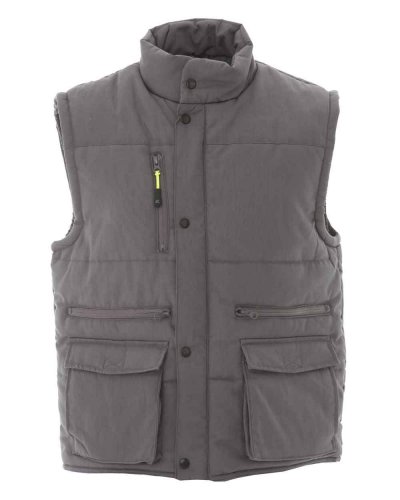 Gilet in poliestere e cotone Spain Grey