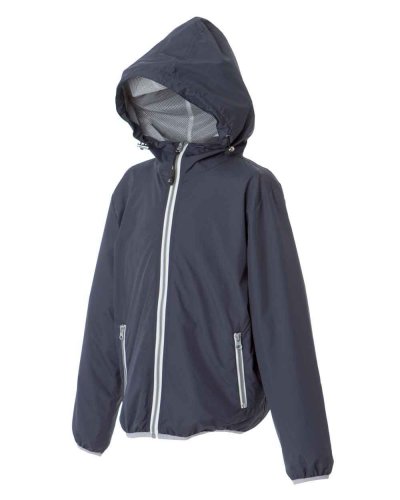 Chaqueta Cortavientos Impermeable para Niños SURF KIDS Navy