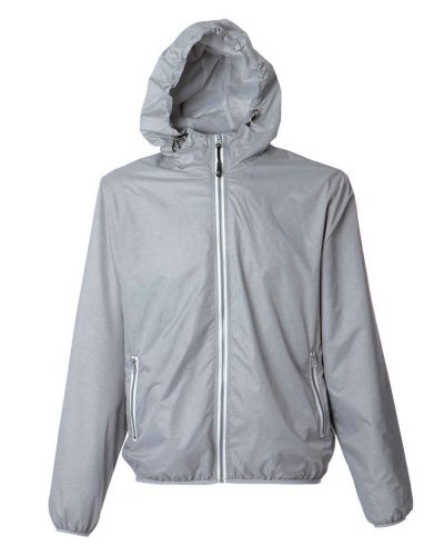 Giubbino in nylon morbido e lucido Madeira man Light Grey