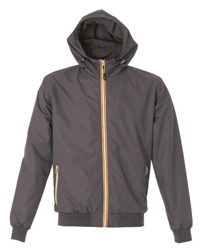 Giubbino non imbottito con cappuccio Utah Grey