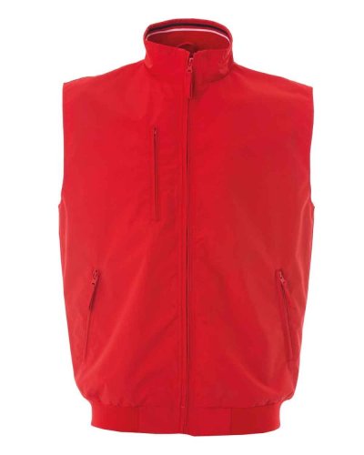 Gilet in polyamide e nylon taslon Massa Red