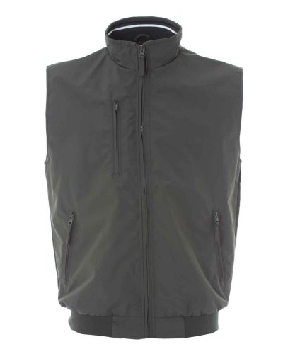 Gilet in polyamide e nylon taslon Massa Green