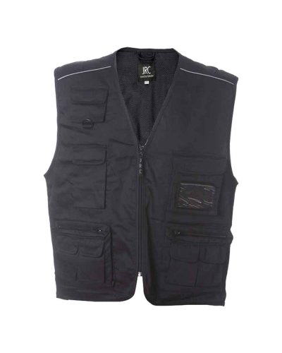 Gilet multitasche New Safari Black
