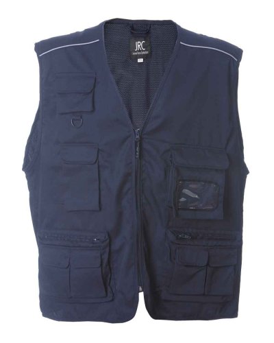 Gilet multitasche New Safari Navy