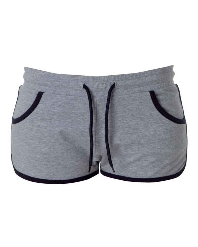Pantalone corto in felpa leggera Creta lady Melange