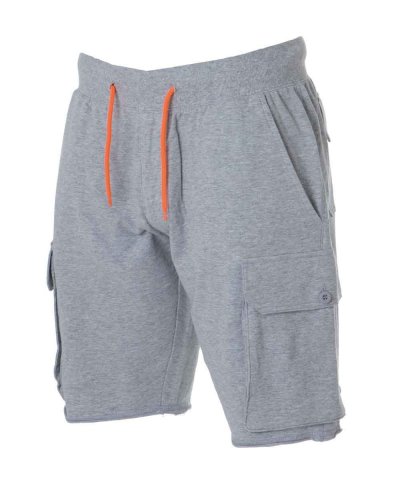 Pantalone corto in felpa leggera Cairo Melange