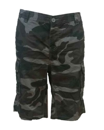 Pantalone corto multitasche Baghdad Camouflage Grey